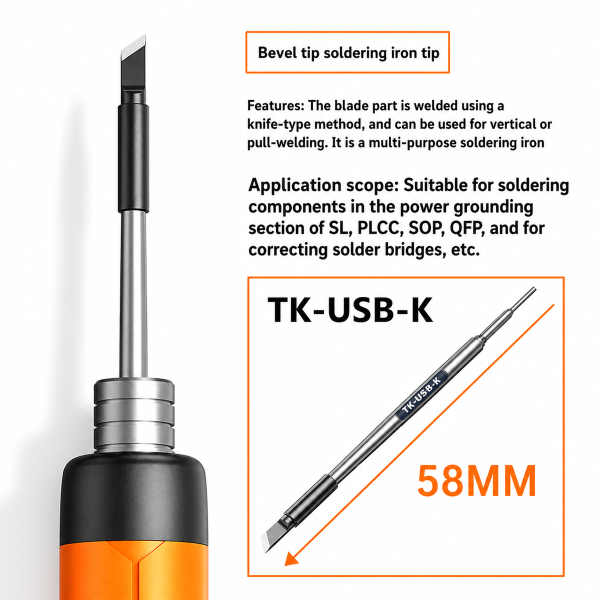 5V USB Mini Soldering Iron & Replacement Tips