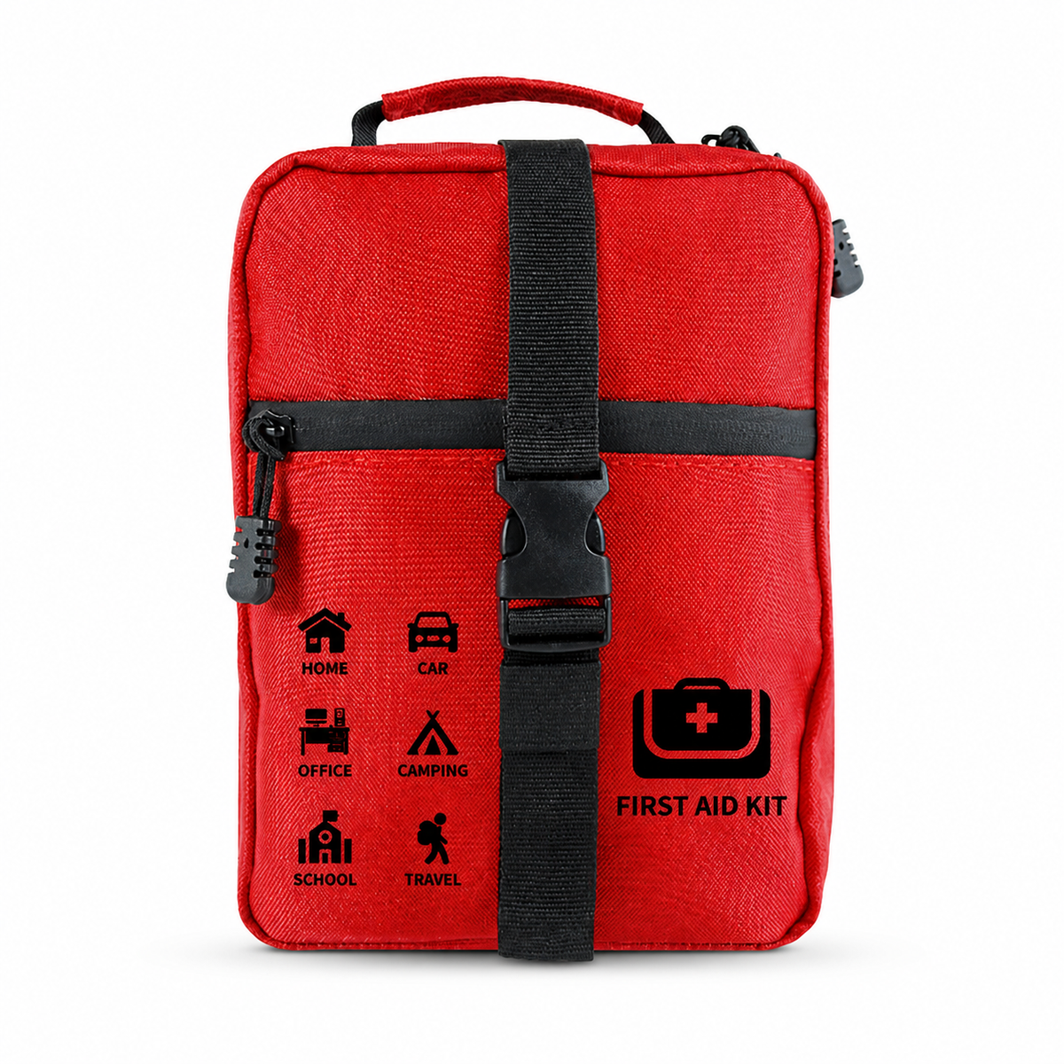 Portable First Aid Bag with 400-Piece Kit