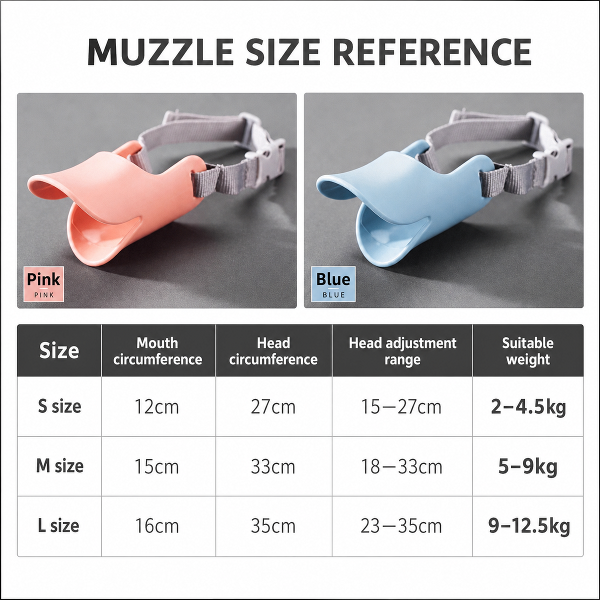 Adjustable Duck-Style Dog Muzzle