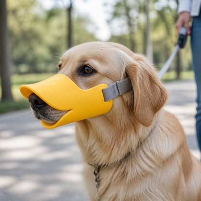 Adjustable Duck-Style Dog Muzzle