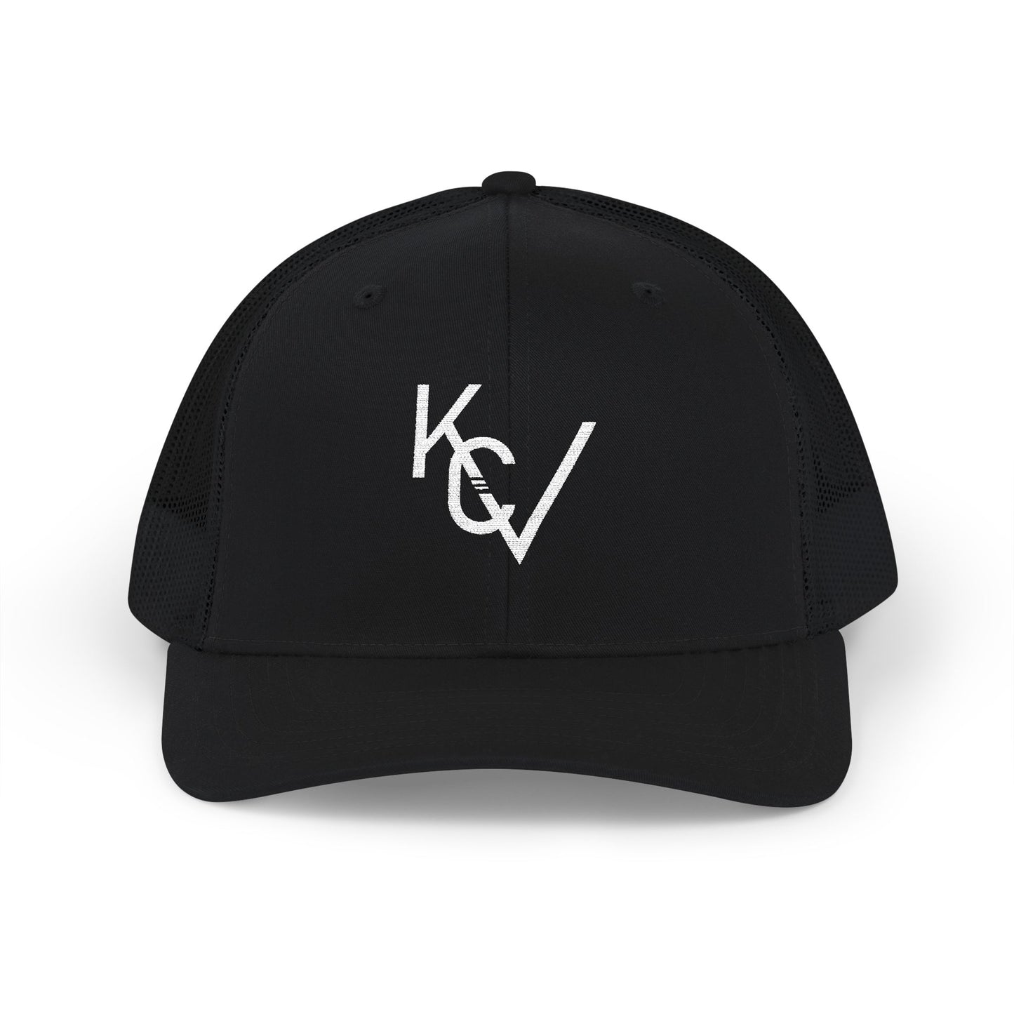 KCV Monogram Snapback Trucker Cap