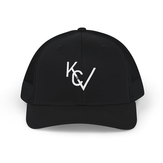 KCV Monogram Snapback Trucker Cap