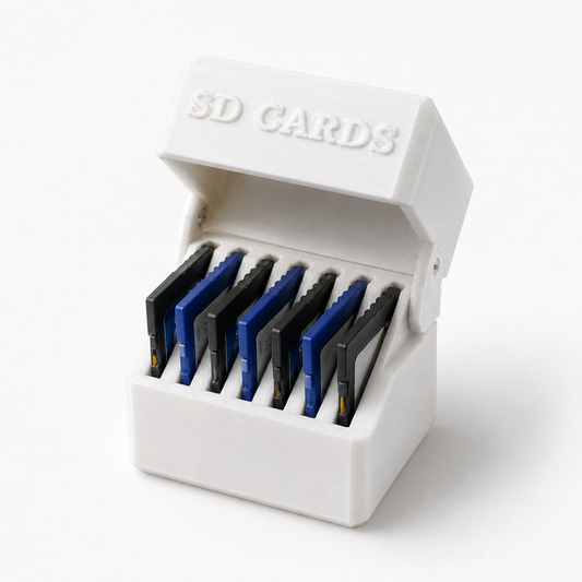 Small 7x SD Card Storage Box