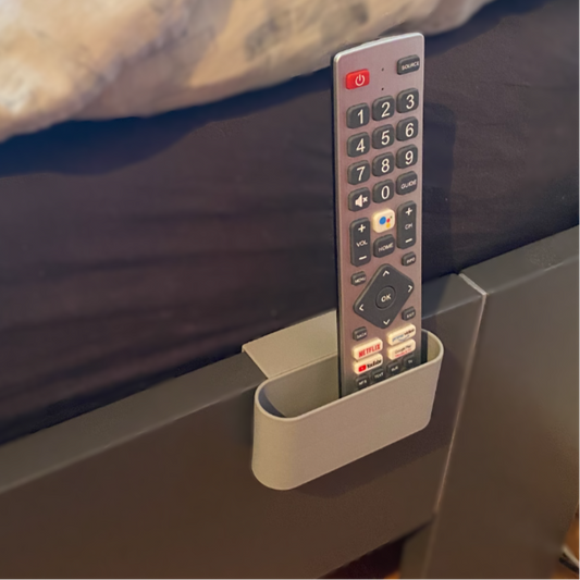Bedside Organizer Box for Remotes and Glasses