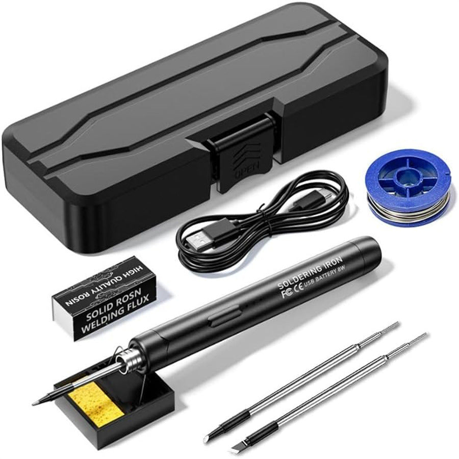 5V USB mini soldering iron and replacement tips