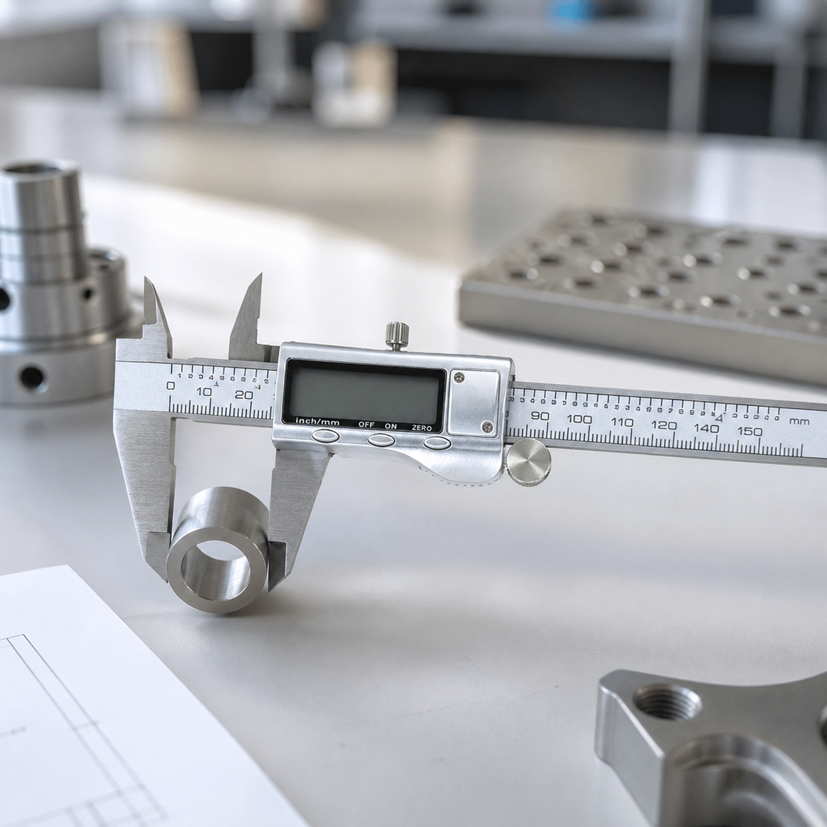 Stainless Steel Digital Caliper, 0-150 mm