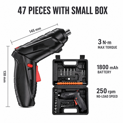Rechargeable Electric Screwdriver Set
