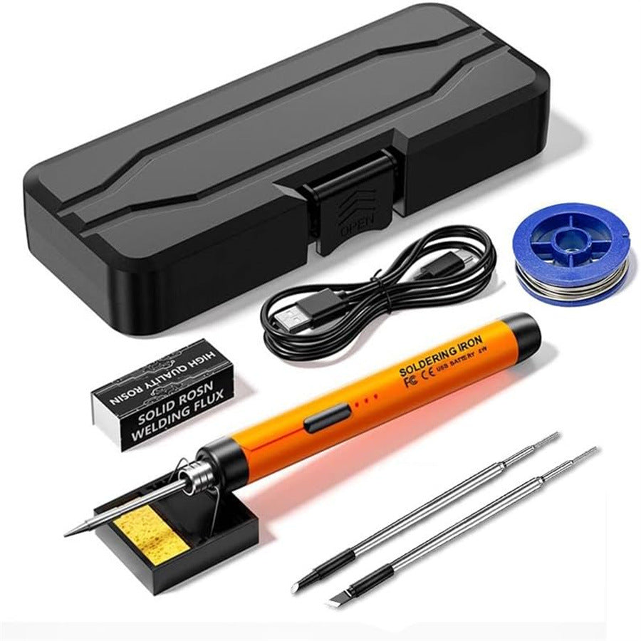 5V USB mini soldering iron and replacement tips