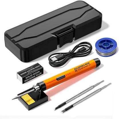 5V USB mini soldering iron and replacement tips