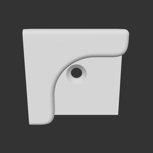 5 mm Mirror Wall Bracket Support Clip