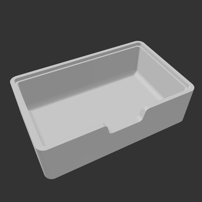 Stackable Parts Bin for Screws and Hardware (Single)